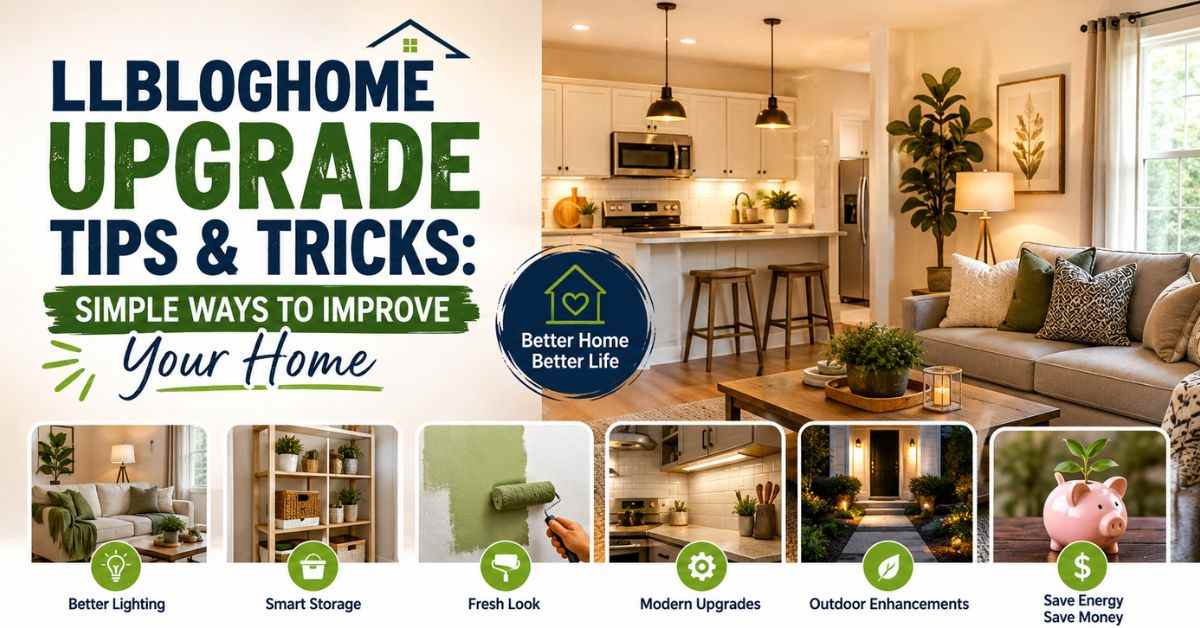 Modern home upgrade ideas with smart lighting, storage solutions, stylish interiors, and budget-friendly improvements for 2026.